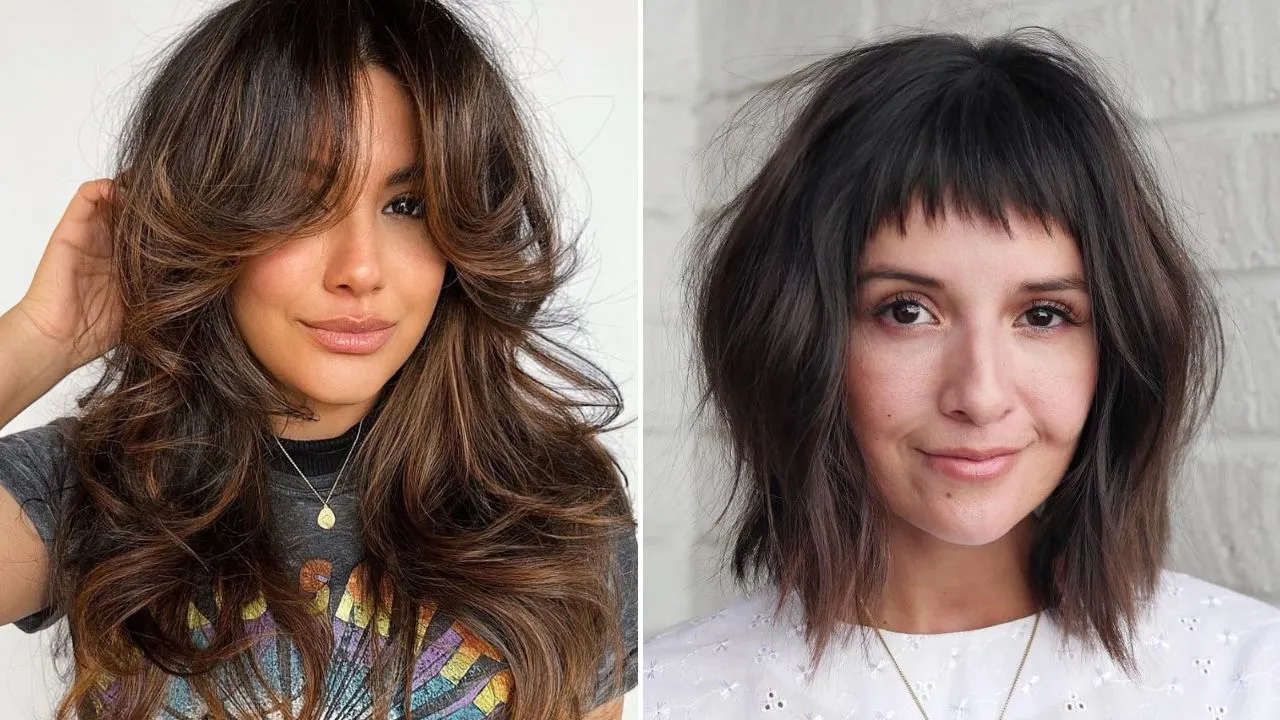 Colorful Bangs: Adding Drama and Depth to Your Look