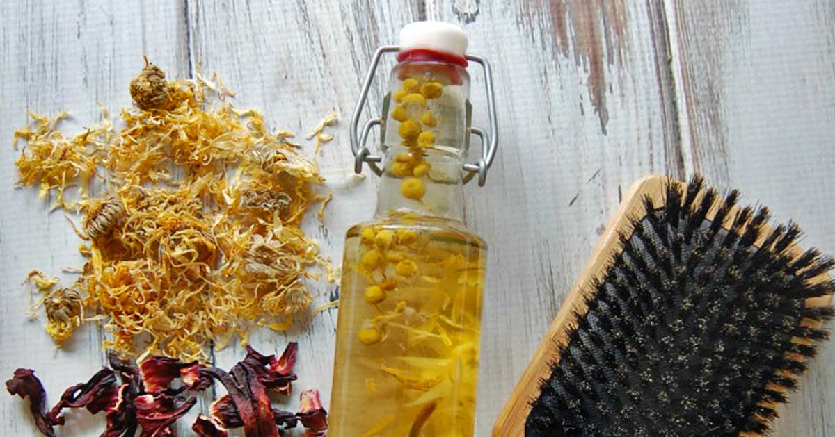 Herbal Hair Rinses: Revitalizing Natural Locks the Natural Way